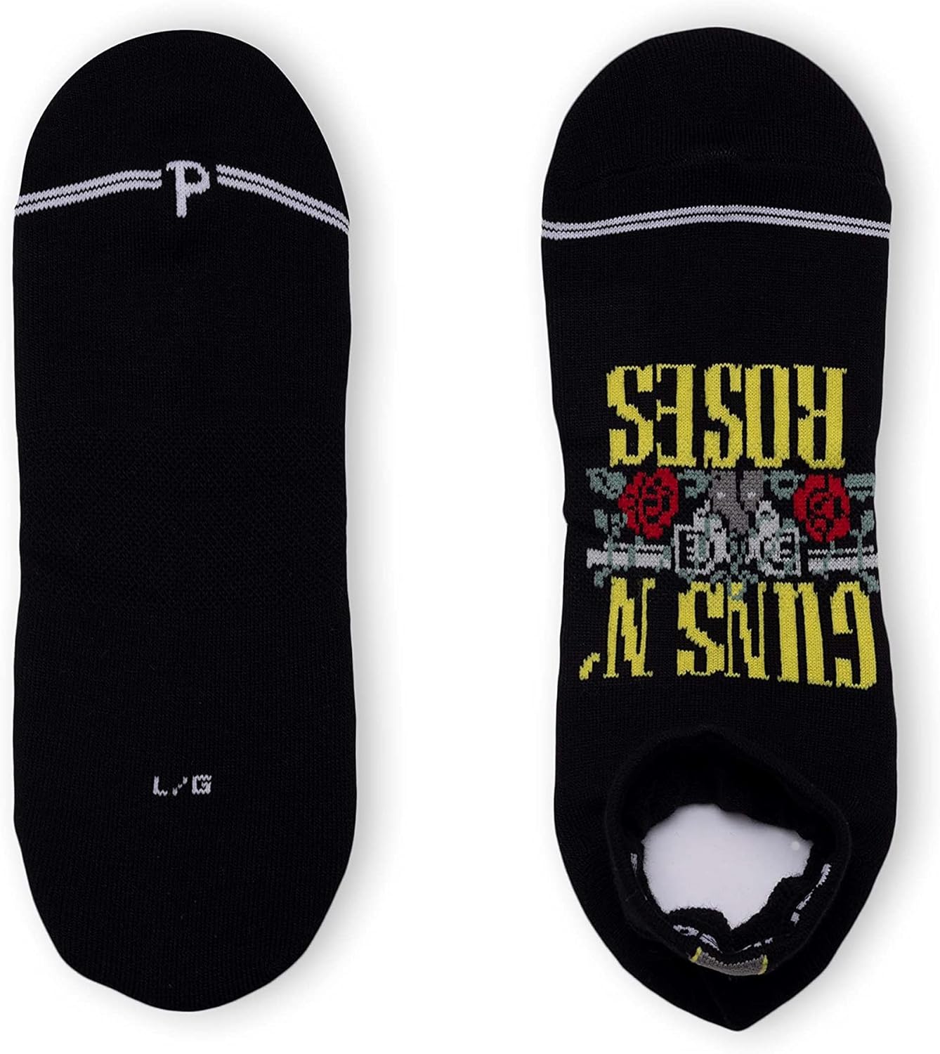PERRI'S SOCKS Guns N' Roses - Calzini corti con licenza ufficiale Rock Band, calzini imbottiti per uomini e donne