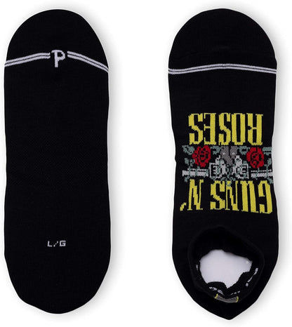 PERRI'S SOCKS Guns N' Roses - Calzini corti con licenza ufficiale Rock Band, calzini imbottiti per uomini e donne