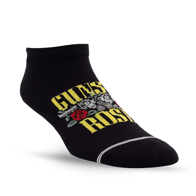 PERRI'S SOCKS Guns N' Roses - Calzini corti con licenza ufficiale Rock Band, calzini imbottiti per uomini e donne
