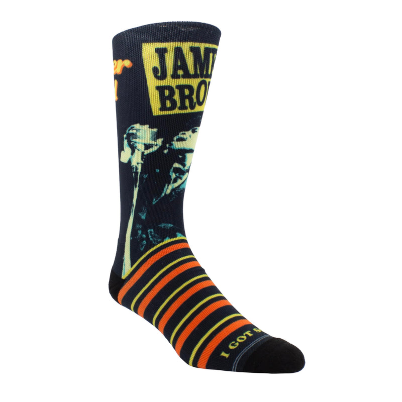 Perri's Leathers James Brown I Am Super Bad, 001, O, Uomo Calzini, Nero, 28 EU Unisex-Adulto