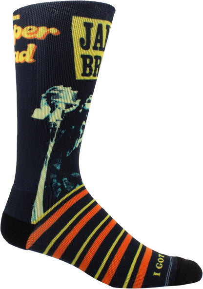 Perri's Leathers James Brown I Am Super Bad, 001, O, Uomo Calzini, Nero, 28 EU Unisex-Adulto