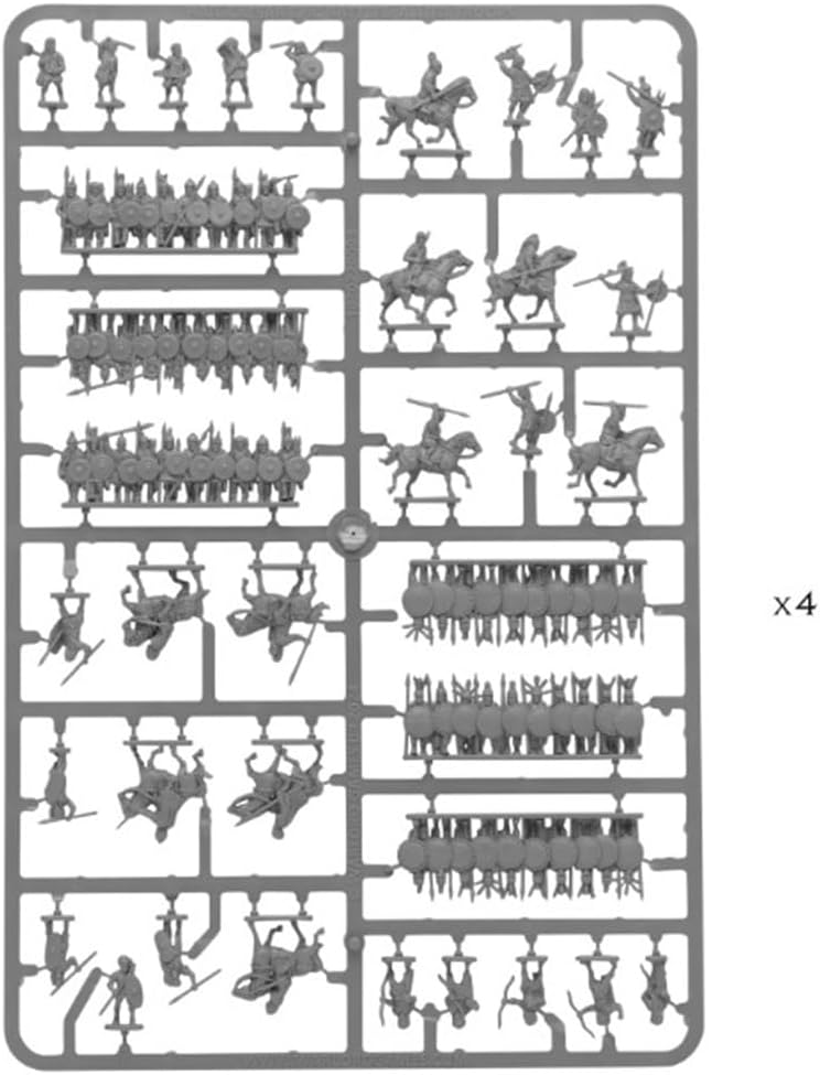 Warlord Games Allied Troops Division - Epic Scale Plastic Miniatures for Hail Caesar Highly Detailed Punic Wars Era for Table-top Wargaming