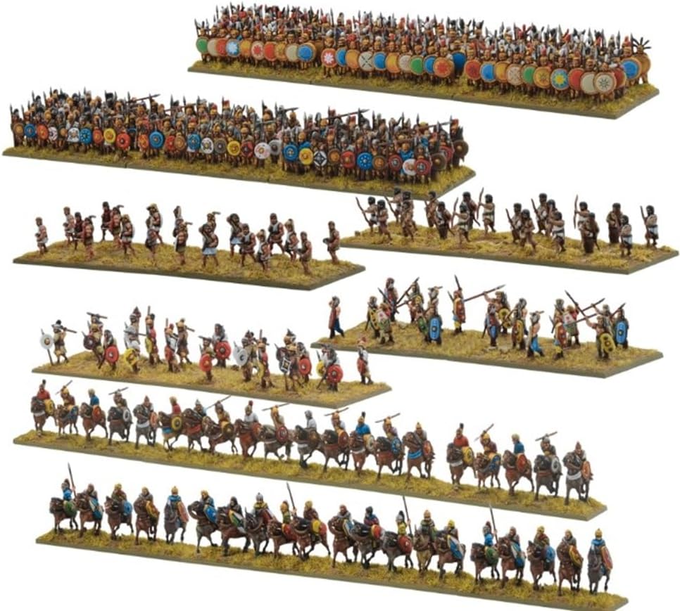 Warlord Games Allied Troops Division - Epic Scale Plastic Miniatures for Hail Caesar Highly Detailed Punic Wars Era for Table-top Wargaming