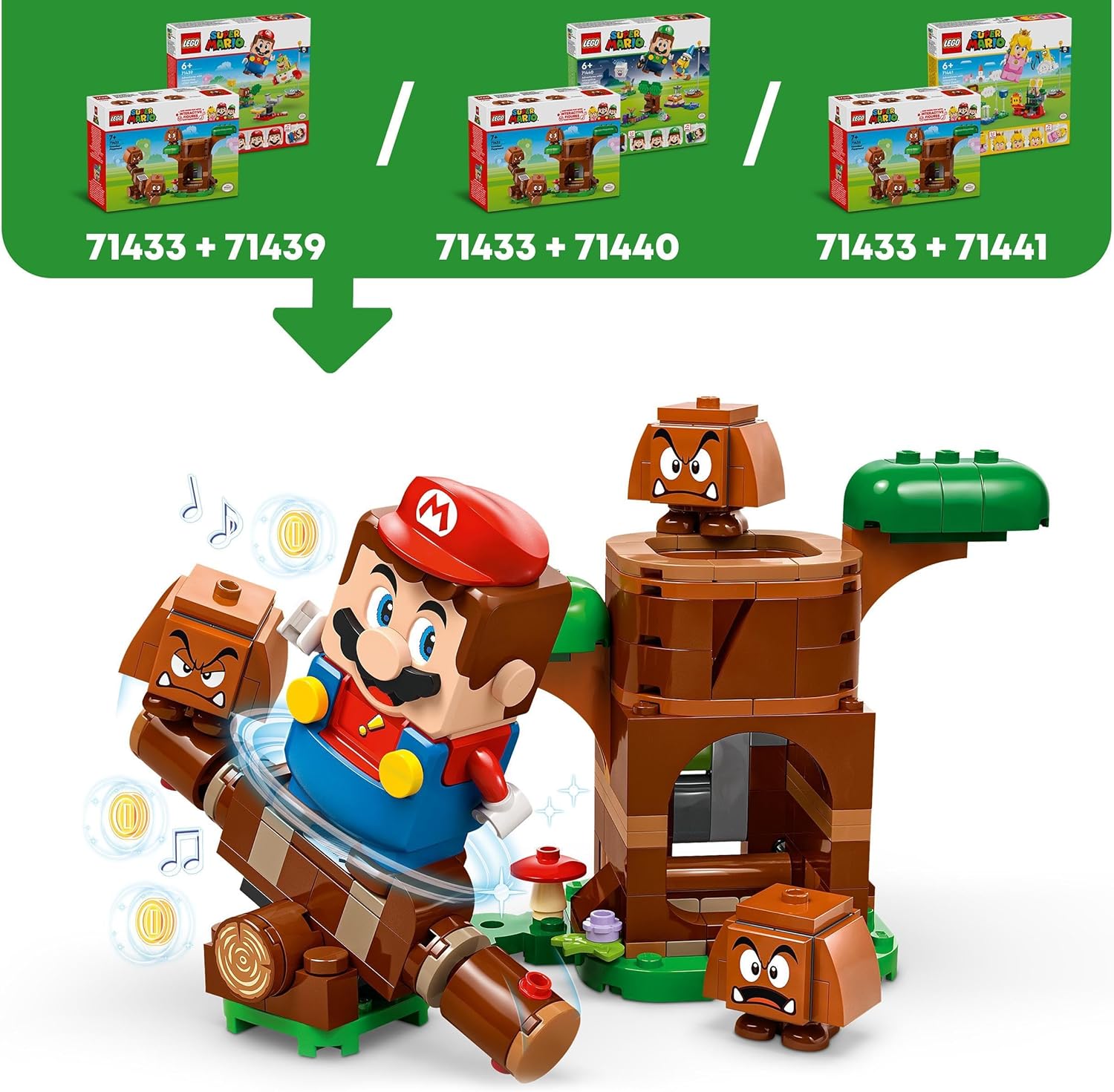 Lego: 71433 - Super Mario - Parco Giochi Dei Goomba
