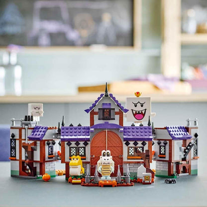 LEGO Super Mario König Buu Huus Spukhaus, Spielzeuggeisterhaus für Kinder, Nintendo Set zum Sammeln, mit Baby Yoshi, Geschenk für Jungen, Mädchen und Gamer ab 8 Jahren 71436