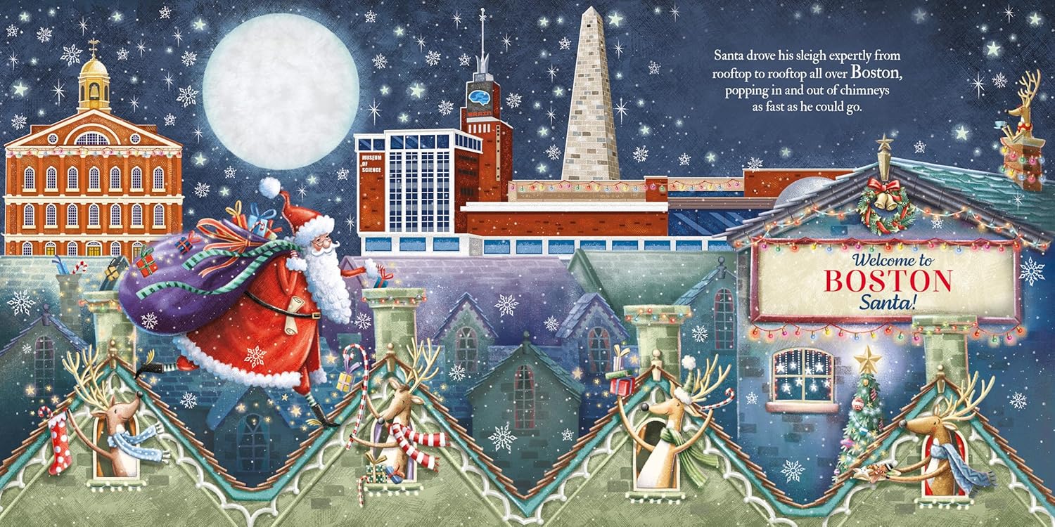 Santa Is Coming to Boston