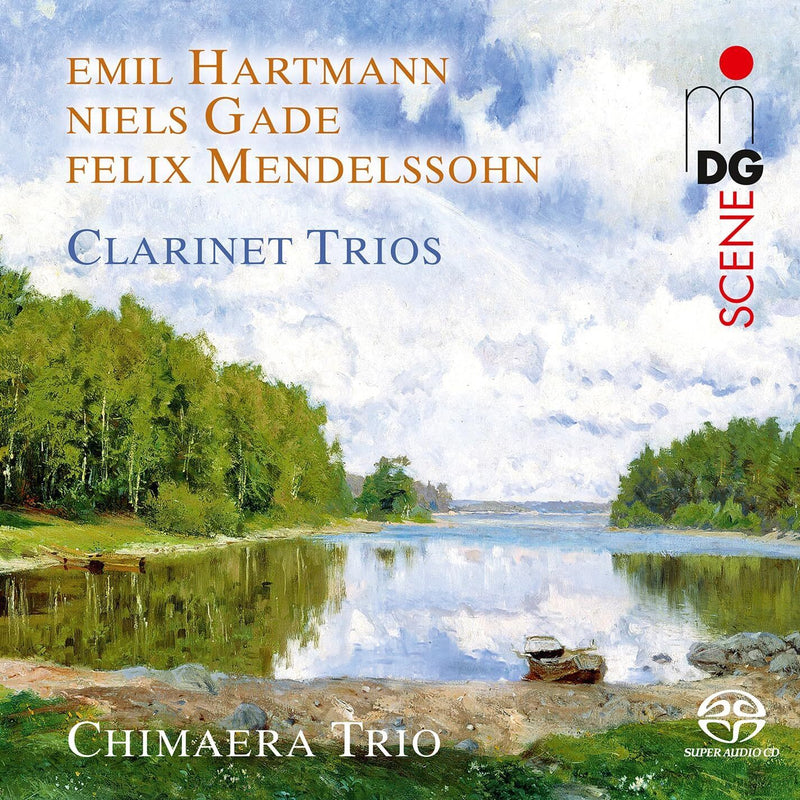 Emil Hartmann/Niels Gade/Felix Mendelssohn: Clarinet Trios