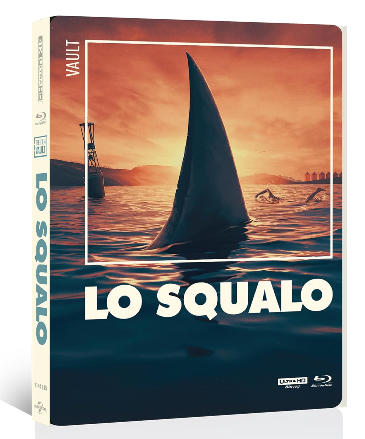Lo Squalo (Jaws) Limited Edition The Film Vault 4K Steelbook - Italian Import