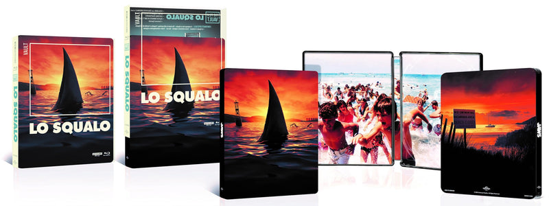 Lo Squalo (Jaws) Limited Edition The Film Vault 4K Steelbook - Italian Import