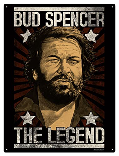 Bud Spencer Blechschild The Legend 30 x 40 cm