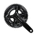 Shimano FC-R7100 105 double 12-speed chainset, HollowTech II 165 mm 52 / 36T, black