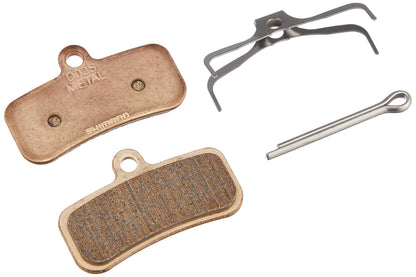 Shimano D02S disc pads and spring, steel back, metal sintered
