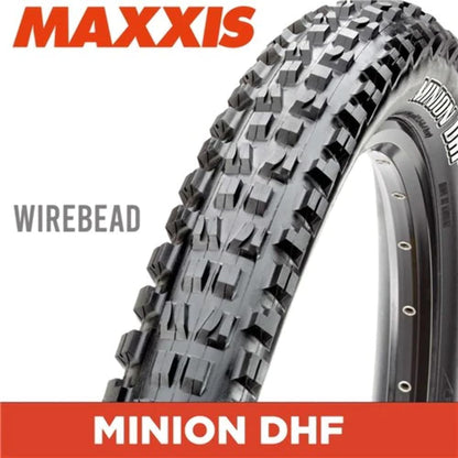 Maxxis Minion DHF 20 X 2.4 60 TPI Wire Bead Tyre