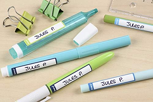Avery Italia RESMI30G-UK Etichette per penne blu/verde, 50x10mm, 30et
