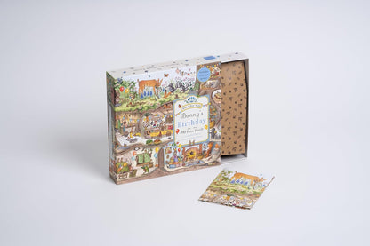 Bunny's Birthday Puzzle: A Magical Woodland 100 Piece Puzzle (Brown Bear Wood