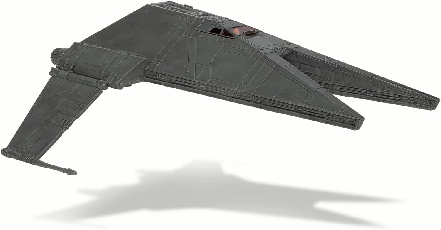 Star Wars Micro Galaxy Squadron Inquisitor Transport Scythe - 17.8 cm Raumschiff-Klasse Fahrzeug mit DREI 2,5 cm Mikro-Figuren-Zubehör