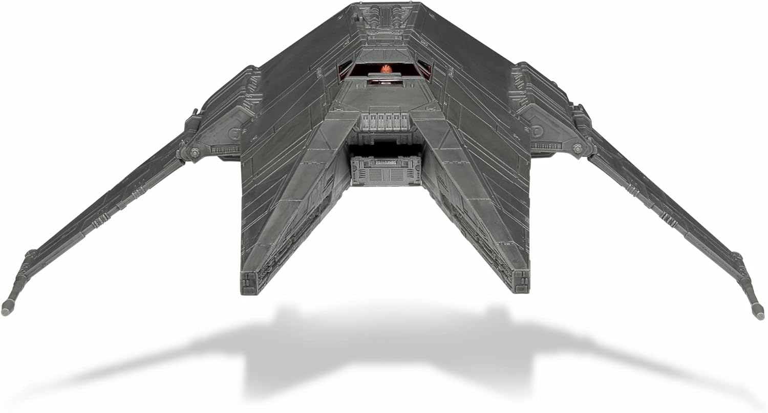 Star Wars Micro Galaxy Squadron Inquisitor Transport Scythe - 17.8 cm Raumschiff-Klasse Fahrzeug mit DREI 2,5 cm Mikro-Figuren-Zubehör