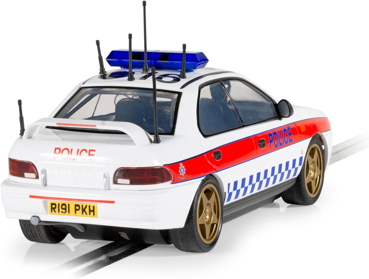 Scalextric C4429 Subaru Impreza WRX - Police Edition Cars - Street & Rally