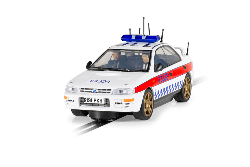 Scalextric C4429 Subaru Impreza WRX - Police Edition Cars - Street & Rally