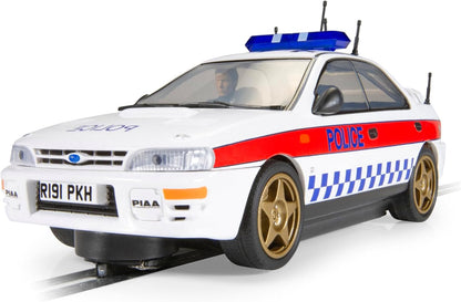 Scalextric C4429 Subaru Impreza WRX - Police Edition Cars - Street & Rally