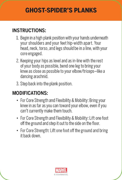 Marvel Fitness Deck