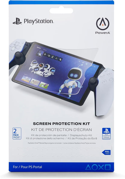 PowerA Screen Protection Kit for PlayStation Portal™ Remote Player, scratch protection, anti-glare, easy to apply