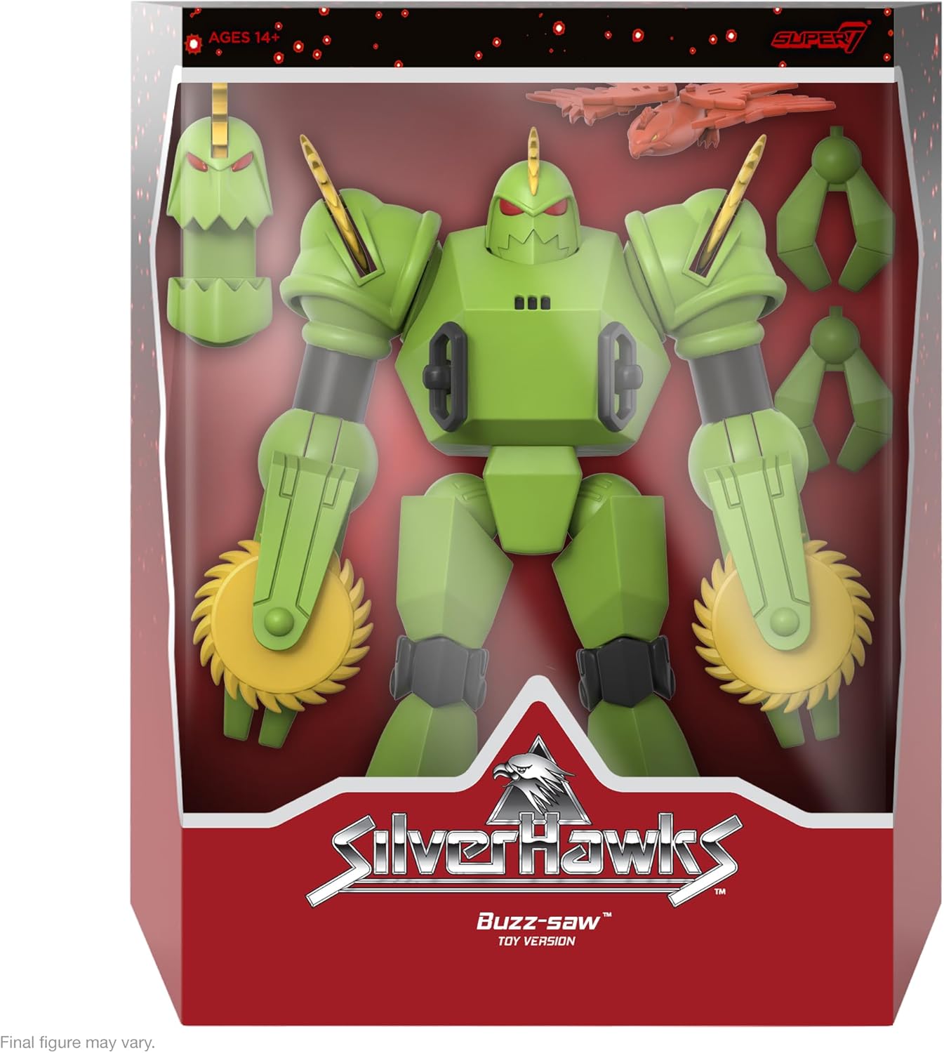 SilverHawks figurine Ultimates Buzz-Saw (Toy Version) 18 cm
