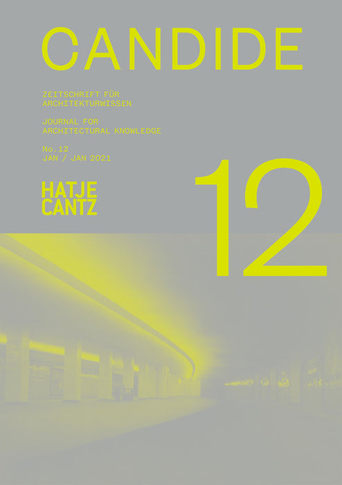 Candide. Journal for Architectural Knowledge