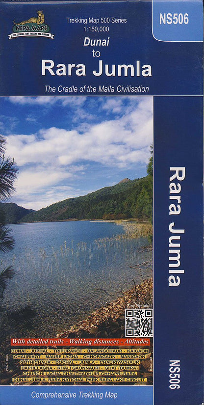 Dunai to Rara Jumla The Cradle of the Malla Civilisation 1:150 000