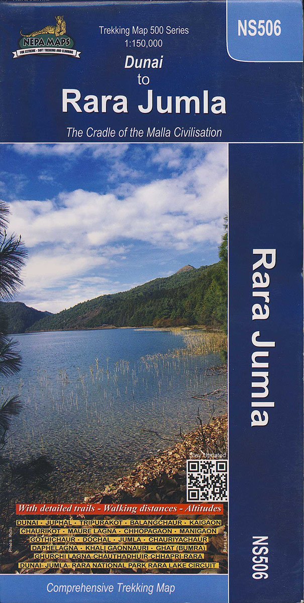 Dunai to Rara Jumla The Cradle of the Malla Civilisation 1:150 000