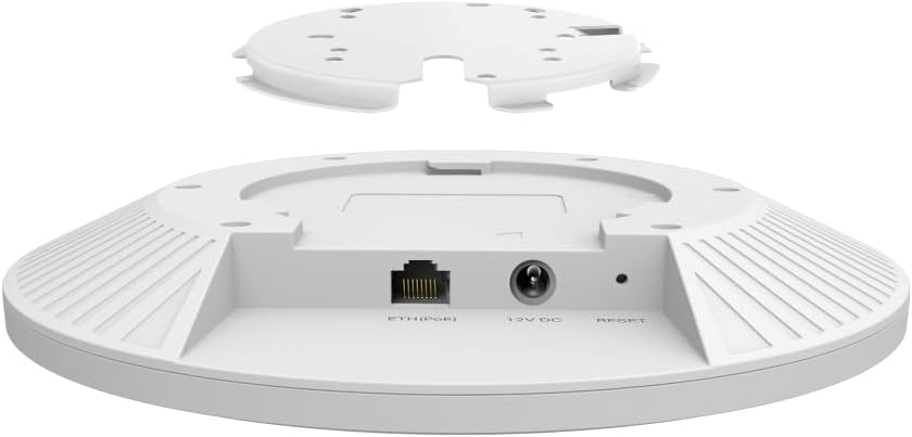 TP-Link EAP683 UR AX6000 Ceiling Mount WiFi Access Point, Wireless Access Point, Seamless Roaming, Dual-Band WiFi 6 Speeds, Omada Mesh, PoE+ Powered, Centralized Management, Ultra-Range Coverage