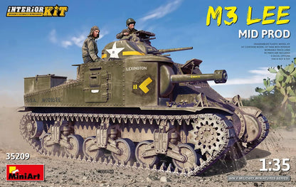 Miniart MIN35209 1:35-M3 Lee Mid Prod. Interieur Kit