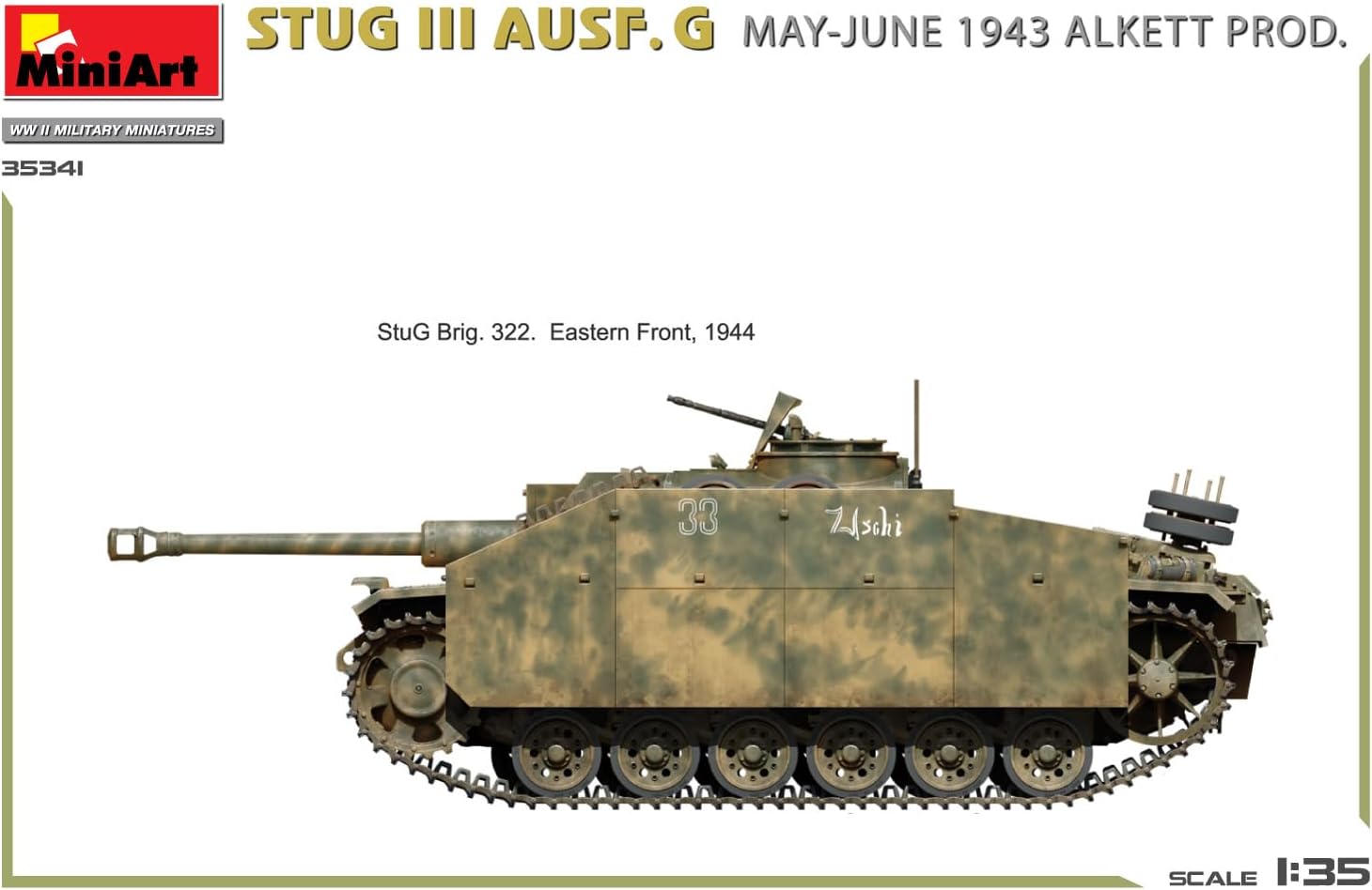 Miniart 1:35 - StuG III Ausf. G May-June 1943 Alkett Prod