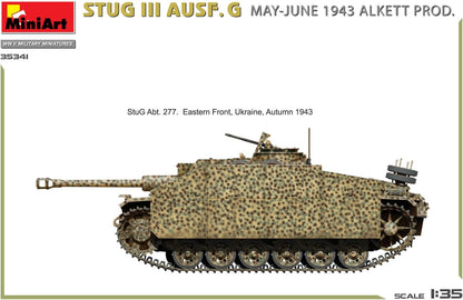Miniart 1:35 - StuG III Ausf. G May-June 1943 Alkett Prod