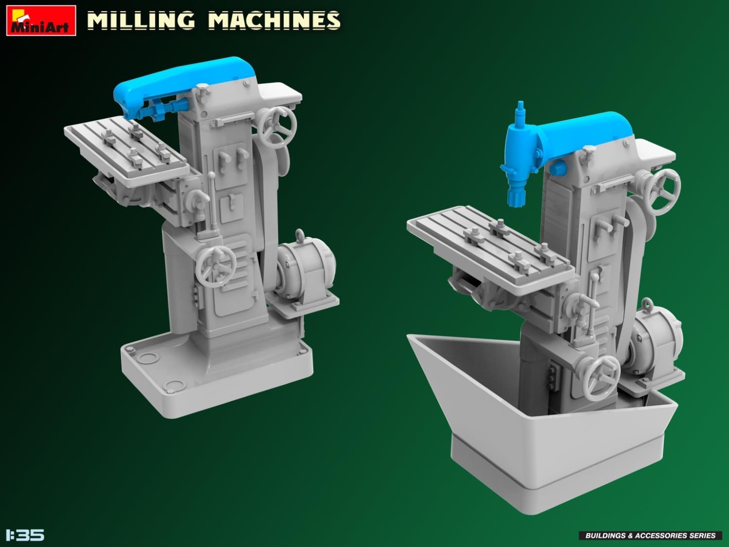 MiniArt - 1/35 Milling Machines (8/24) *