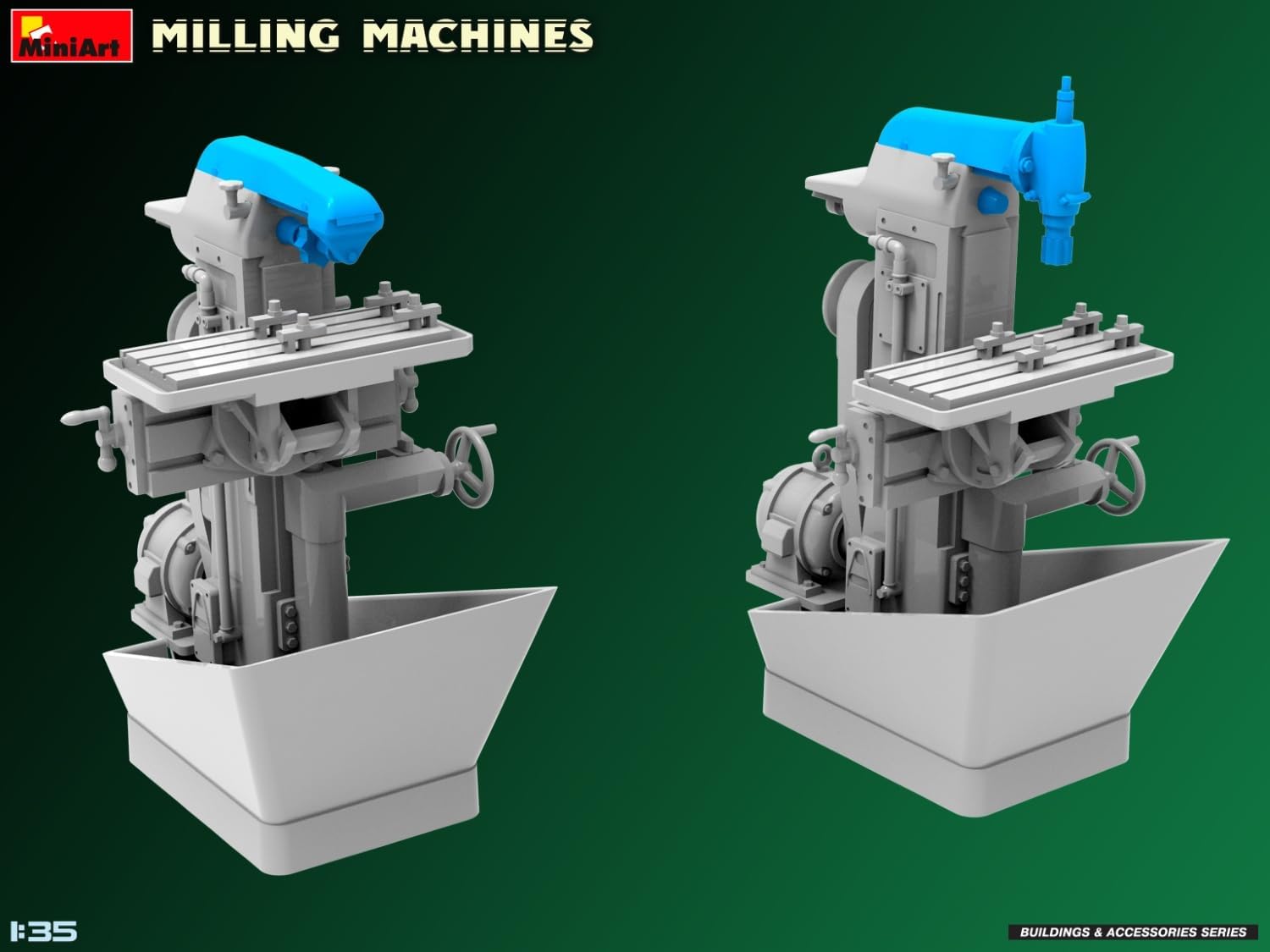 MiniArt - 1/35 Milling Machines (8/24) *