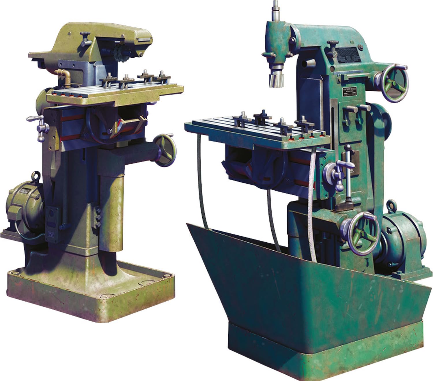 MiniArt - 1/35 Milling Machines (8/24) *