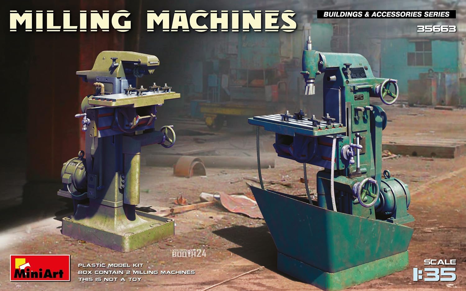 MiniArt - 1/35 Milling Machines (8/24) *