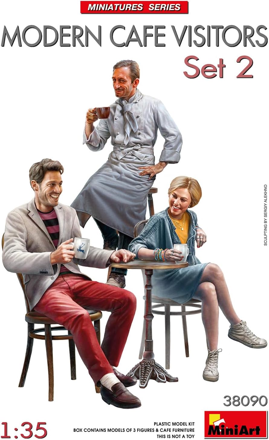Miniart 1:35 - Modern Café Visitors Set 2