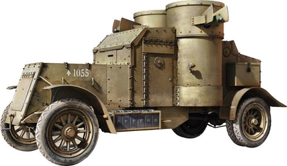 MiniArt 39023 1:35 Panzerspähw. 1918 Dunsterf. Int Kit – riproduzione fedele all'originale, modellismo, kit di costruzione in plastica, fai da te, hobby, incollaggio, modellismo, assemblaggio, non