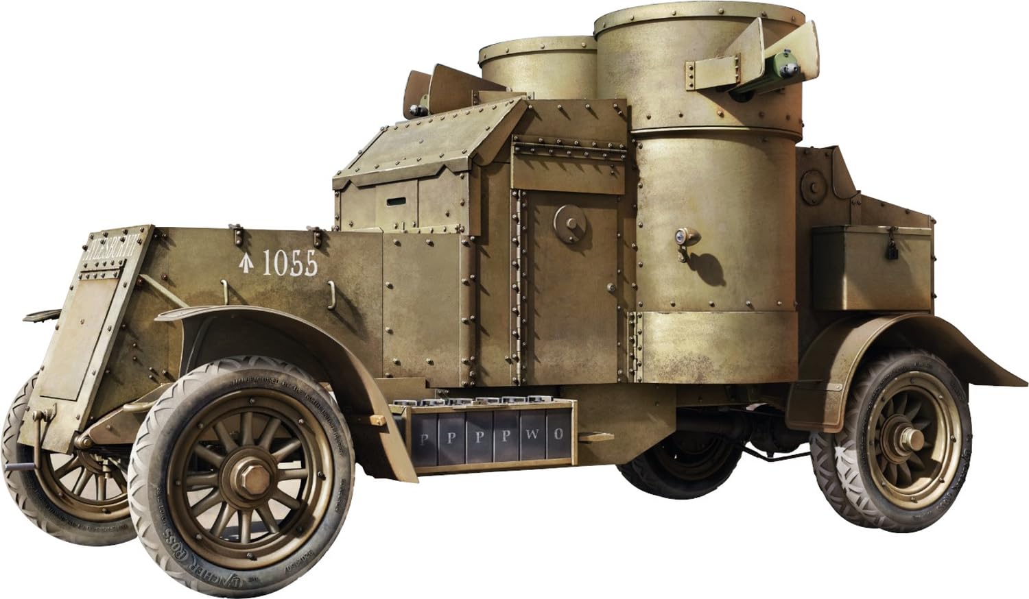Miniart WWI 1:35 - Austin Armored Car (British Service