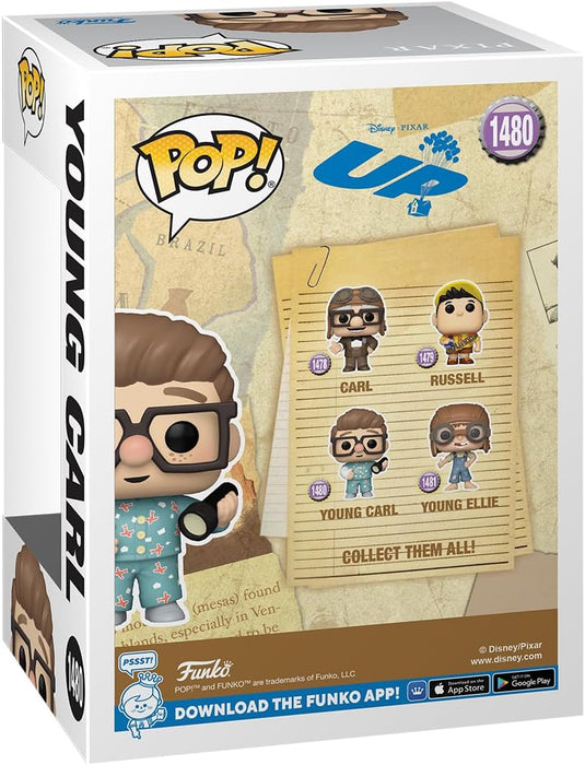 Funko Pop! Disney: UP – Young Carl - up - Collectable Vinyl Figure - Gift Idea - Official Merchandise - Toys for Kids & Adults - Movies Fans - Model Figure for Collectors and Display