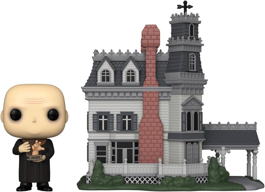 Funko Pop! Town: AFC – Addams Home With Uncle Fester - Addams Family Classic TV - Collectable Vinyl Figure - Gift Idea - Official Merchandise - Toys for Kids & Adults - TV Fans