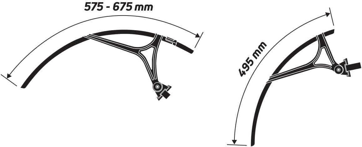 ZEFAL 28 GRAVEL SHIELD G50 SET 2024 MUDGUARDS