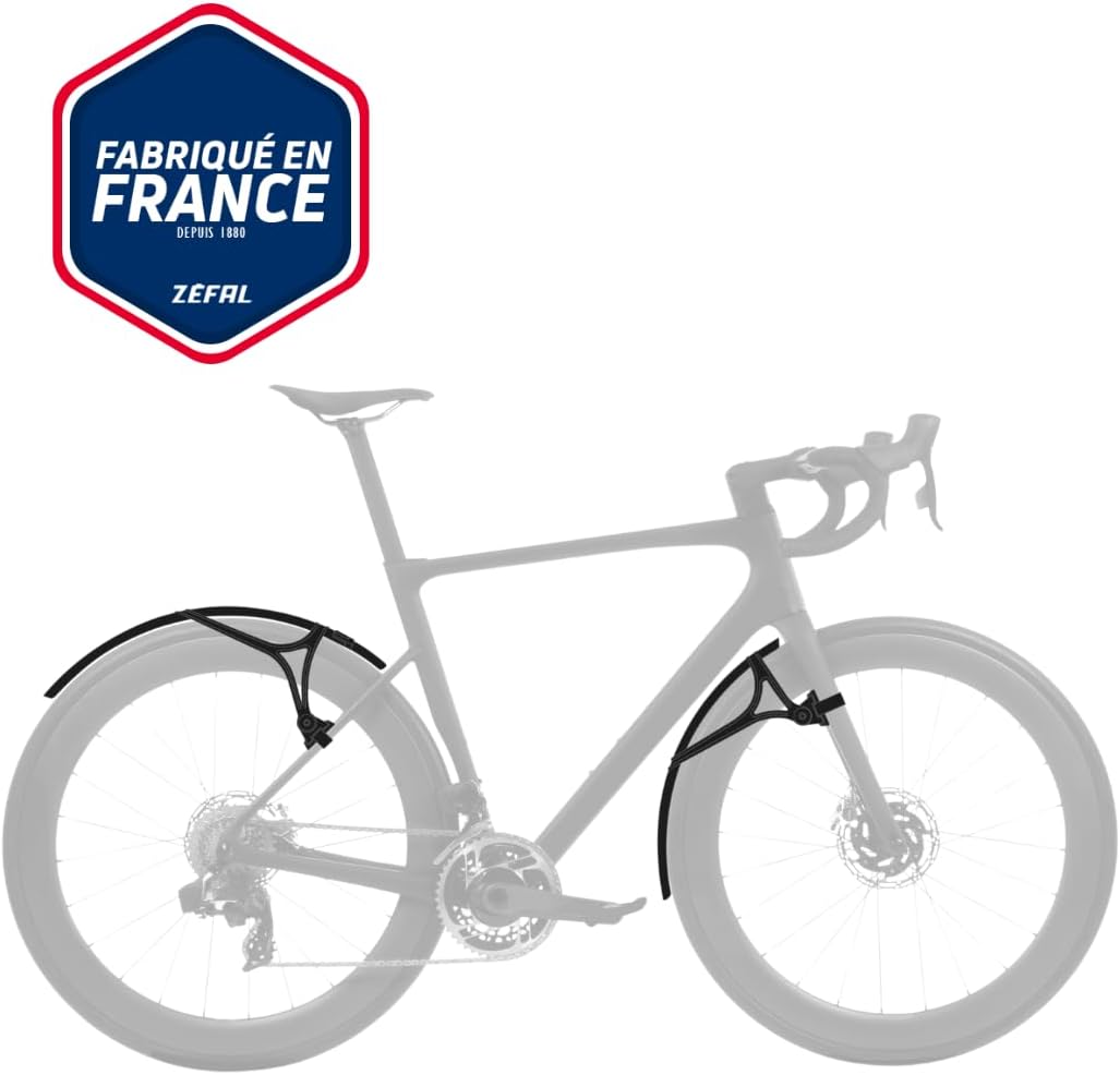 ZEFAL 28 GRAVEL SHIELD R35 SEP 2024 MUDGUARDS, Black