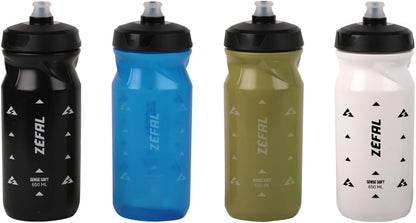 ZEFAL Sense Soft 65 Wasserflasche – Trinkflasche Fahrrad – Weiß – 650 ml – Rennrad Trinkflasche – MTB Radflasche