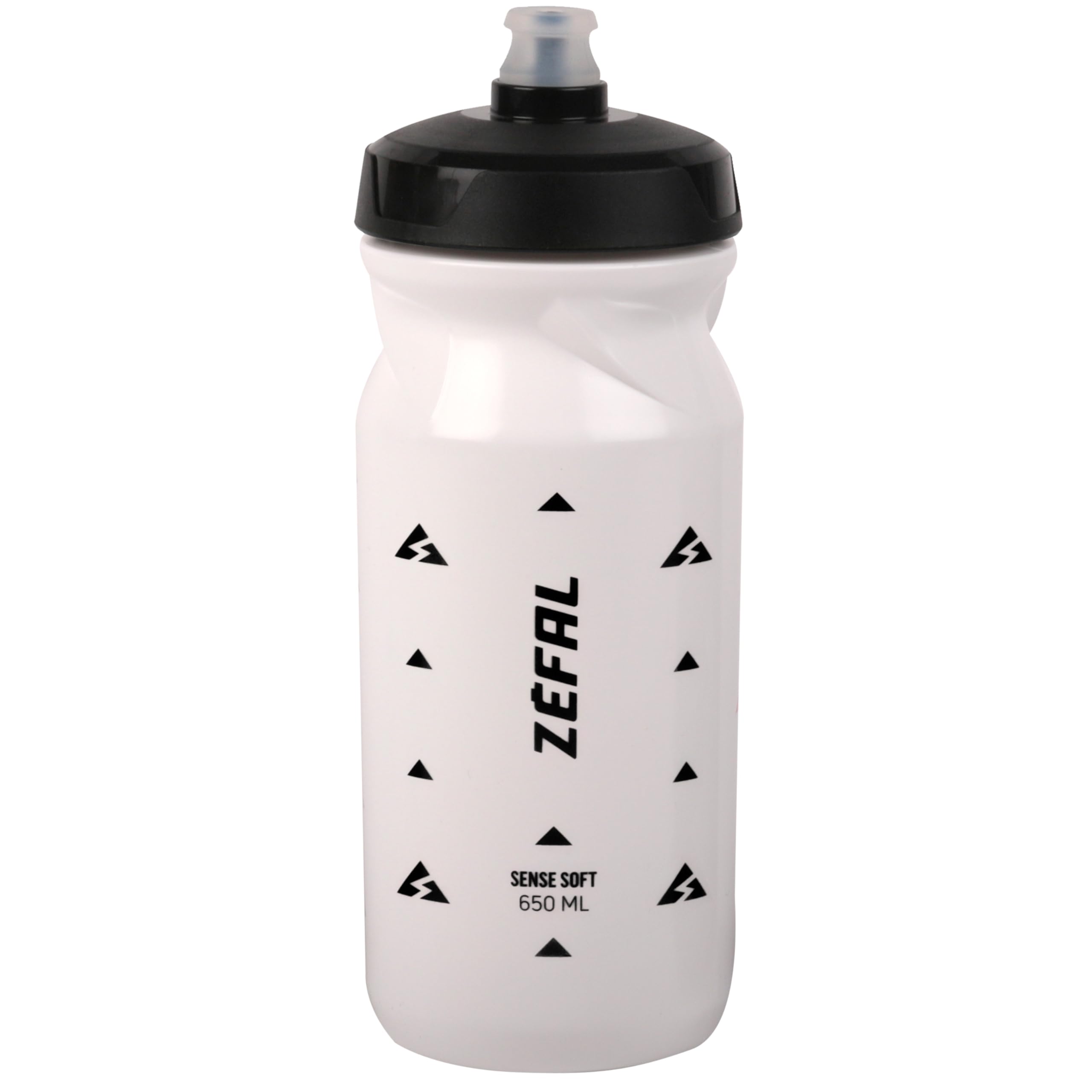 ZEFAL Sense Soft 65 Wasserflasche – Trinkflasche Fahrrad – Weiß – 650 ml – Rennrad Trinkflasche – MTB Radflasche