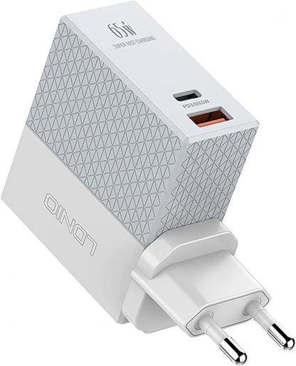 Ldnio Charger 2 Port (1A1C) 65W 5V 3A A2620C