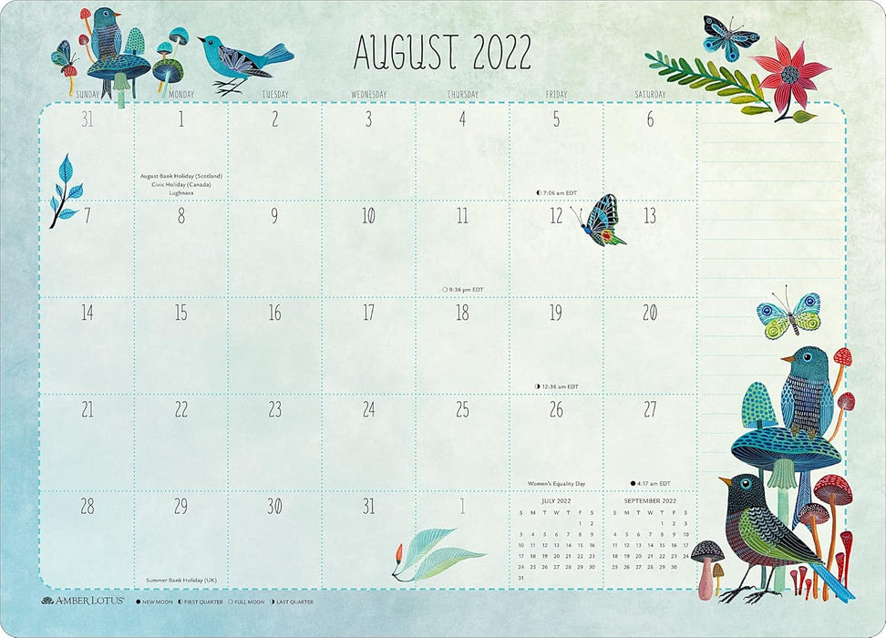 Geninne Zlatkis 2022-2023 Desk Pad Calendar