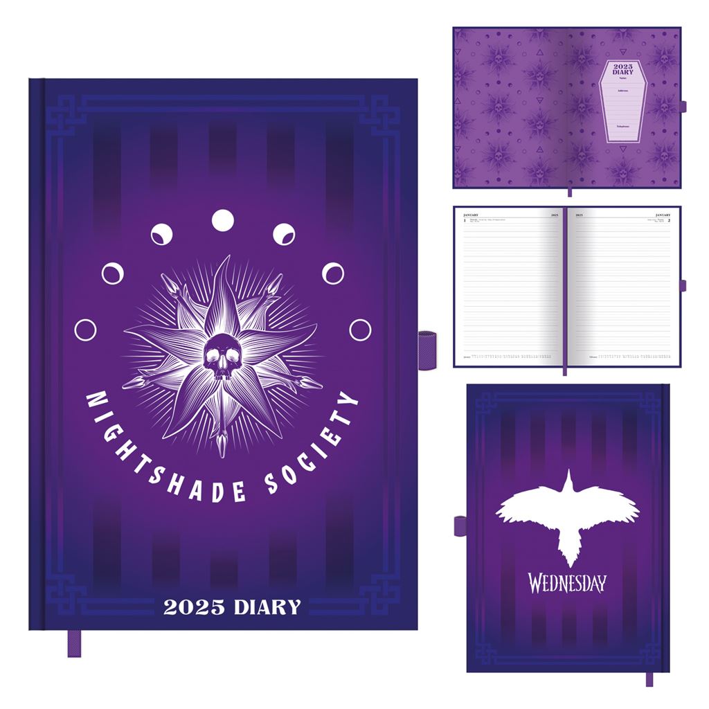PYRAMID WEDNESDAY 2025 A5 DIARY DTP